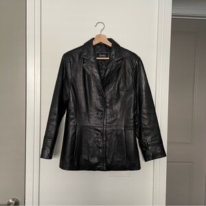 VINTAGE • excelled collection leather jacket